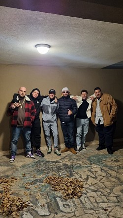 Registrazione clip WAR BARS con Chiky Realeza, Ntó, Big Tino, Zinghero ex TruceKlan